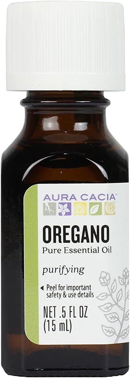 Aceite Esencial de Orégano 100% Puro, Probado GC/MS