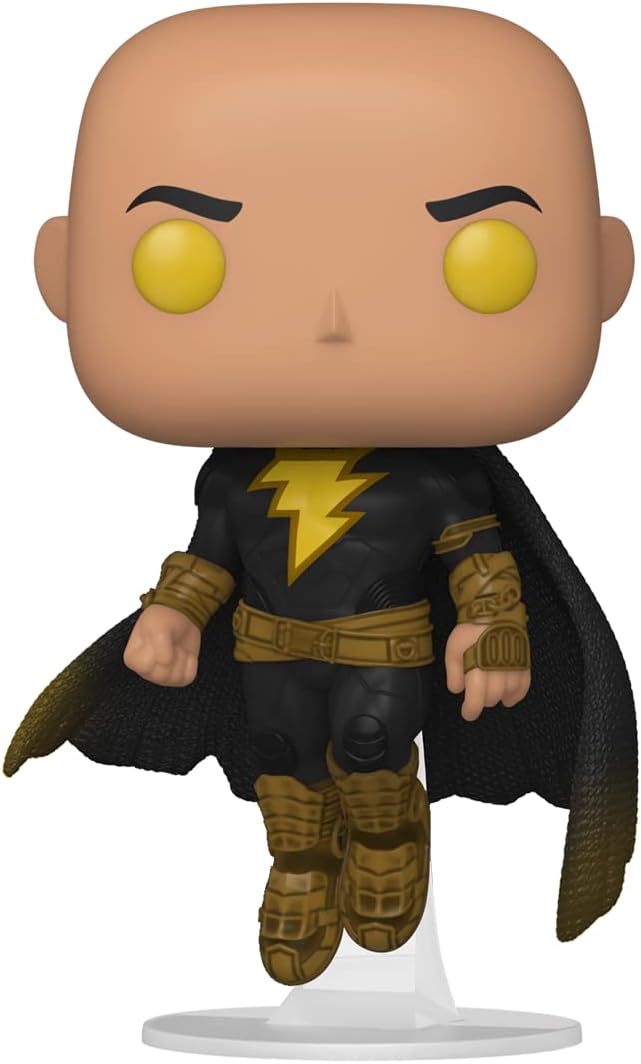 Funko Pop! Black Adam - Vuelo con Capa (Glow) - Exclusivo Amazon
