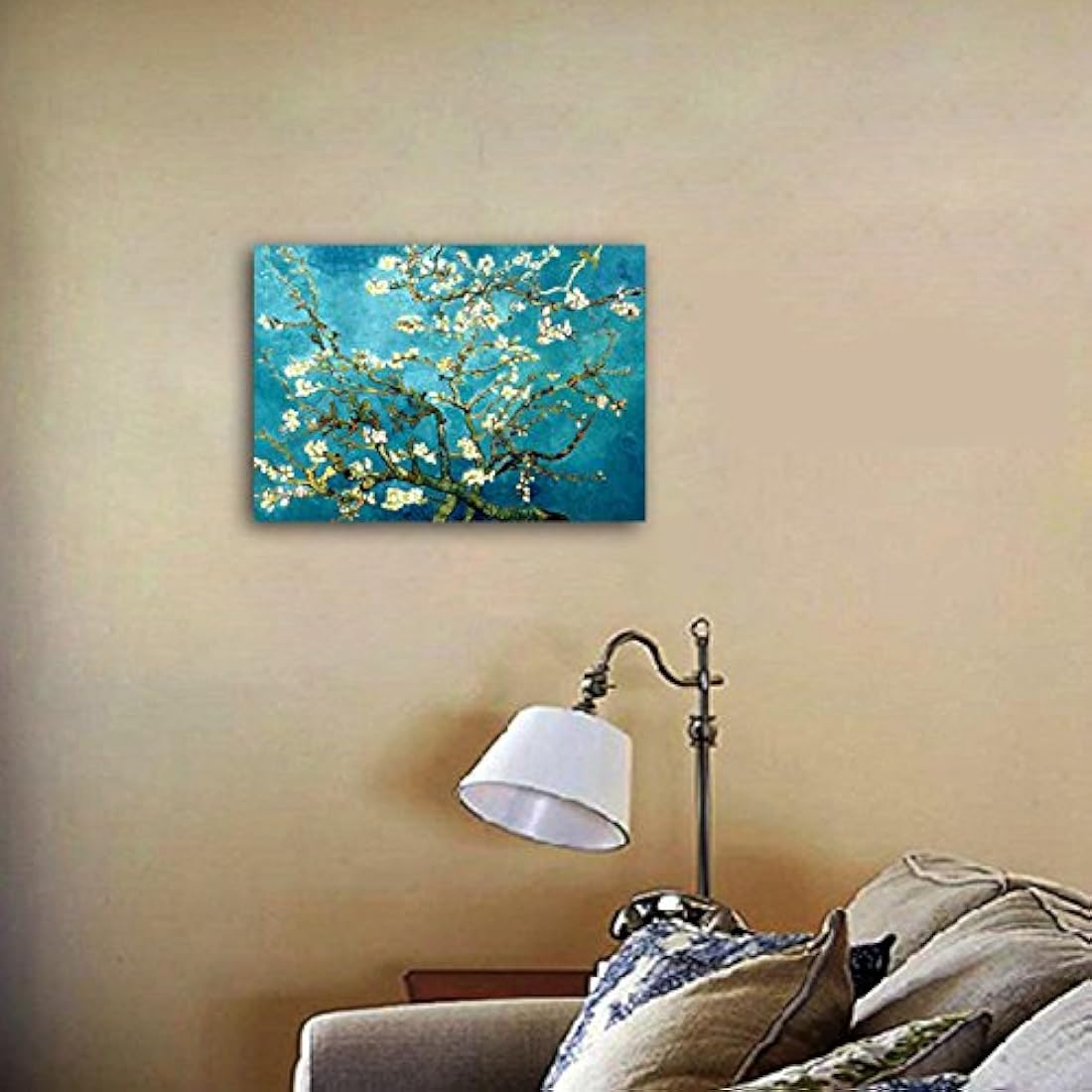 Cuadro lienzo de impresión gliclee, Almendro en flor