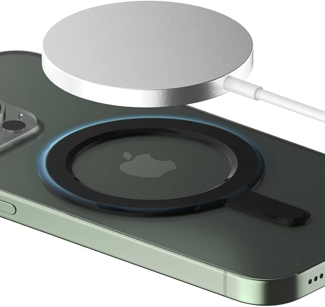 Sinjimoru Placa magnética de anillo para calcomanías MagSafe