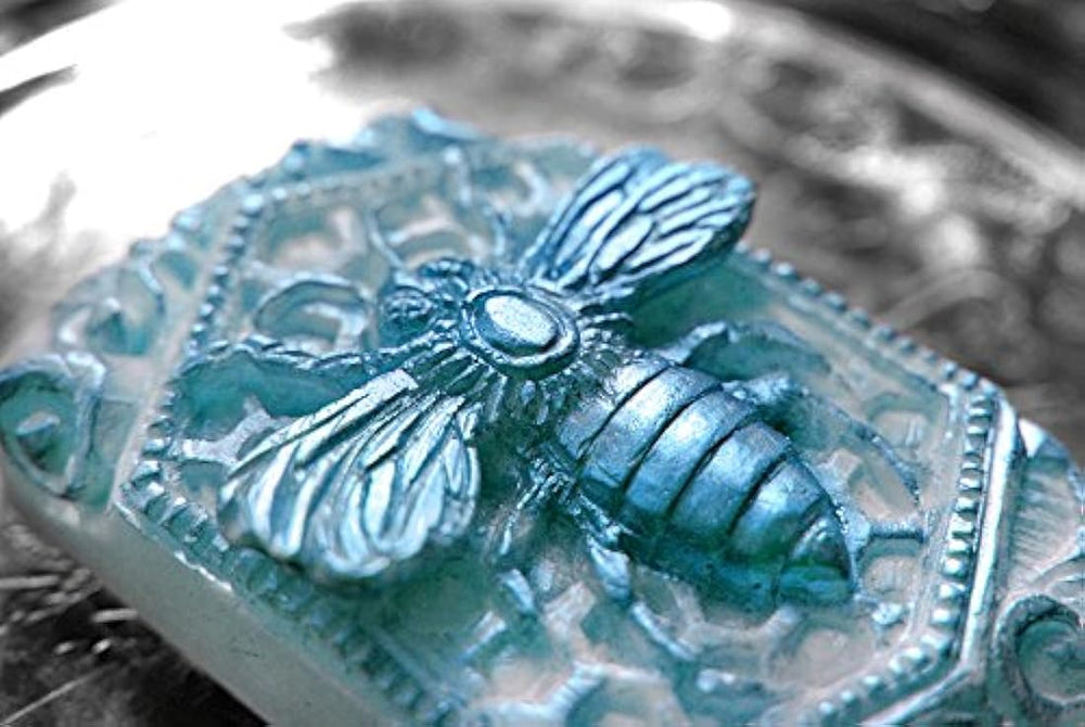 Honey Bee Silicona Molde de Jabón, yeso cera resina arcilla
