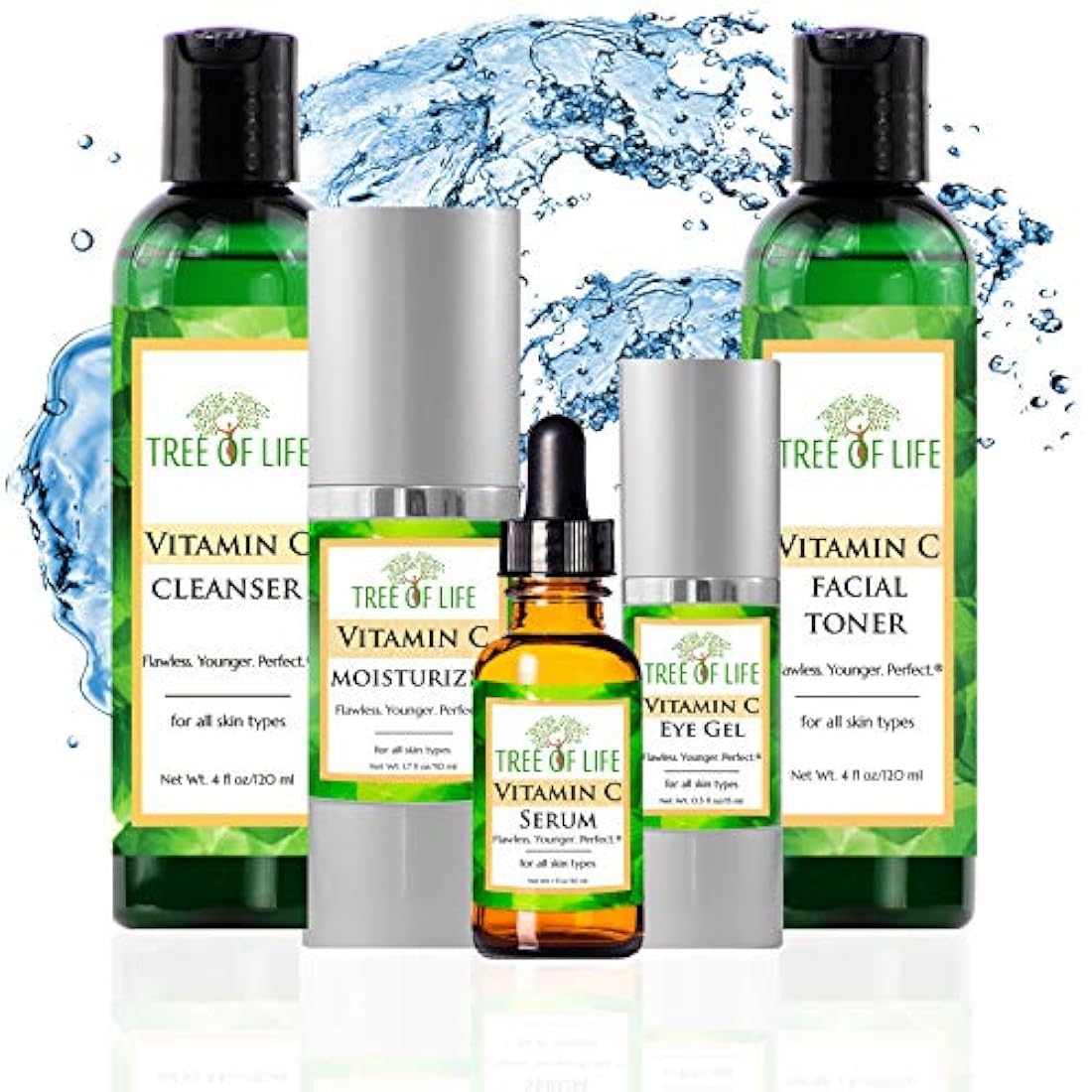 Kits para el cuidado de la piel suero de vitamina hidratante