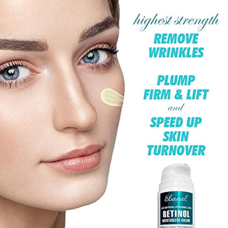 Ebanel Retinol Crema 2.5% con ácido hialurónico