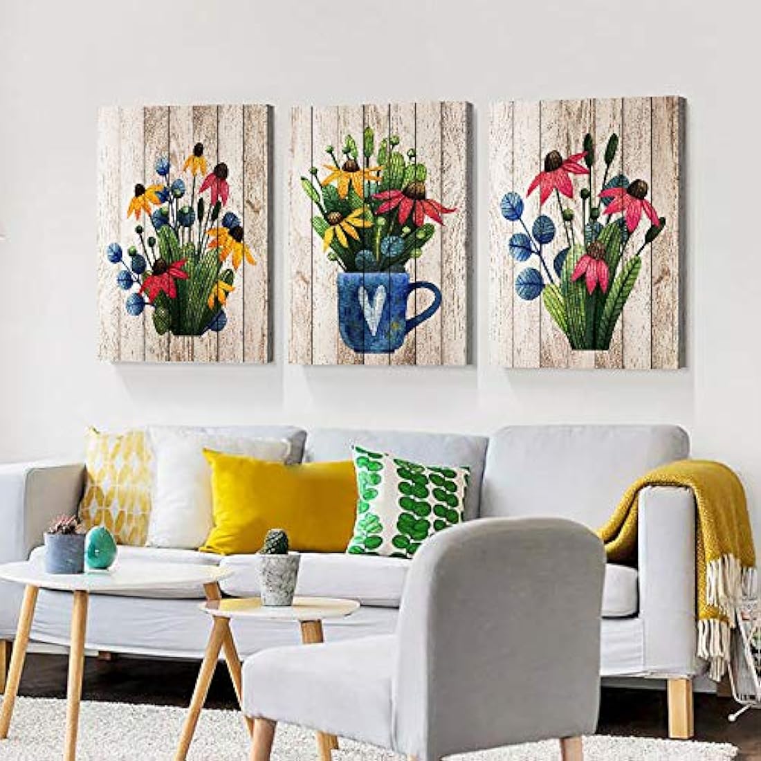 Lienzo decorativo de pared para sala de estar AHUAART