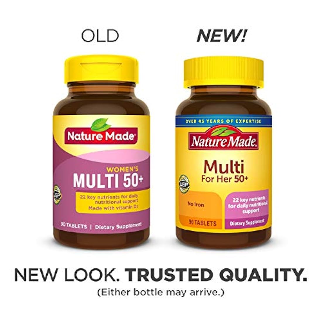 Nature Made Multivitamínico 50 tabletas con vitamina D