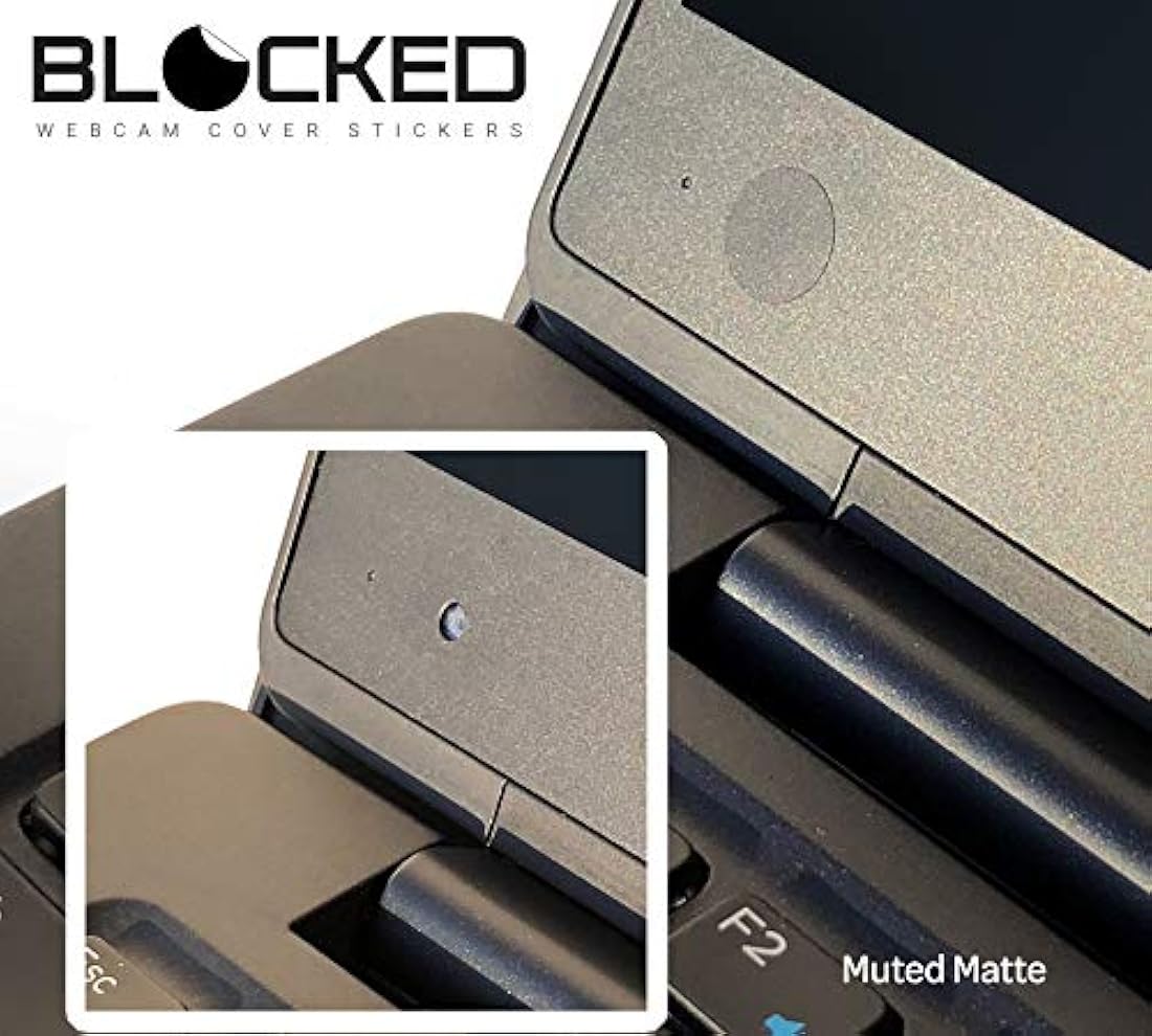 Cubiertas de vinilo para cámara web bloqueadas