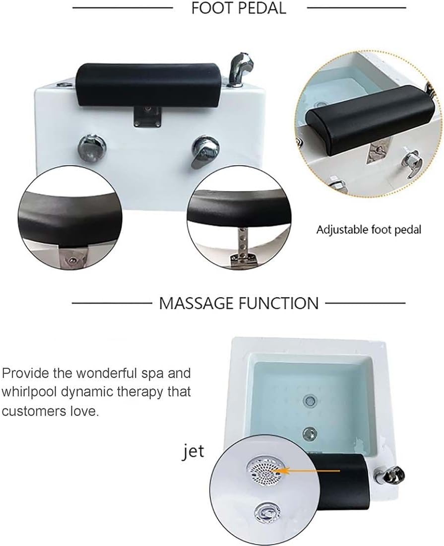 Foot Spa Bath Portable Pedicure Bathtub - Pedicure Bowl for Salon Wash Massage