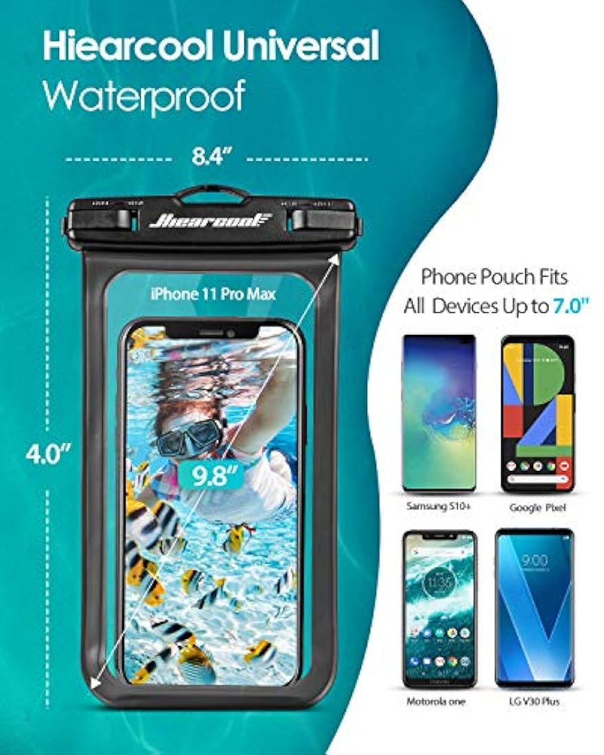 Funda impermeable universal para iPhone 11 Pro Max XS Max XR