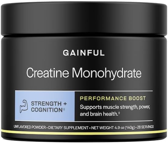 Creatine Gainful, Amino Post Workout, 5g Monohydrate, 28 Servings