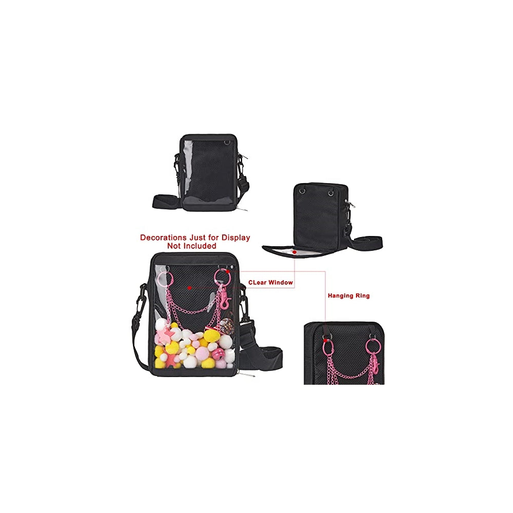 Bolsos bandolera transparente para el hombro
