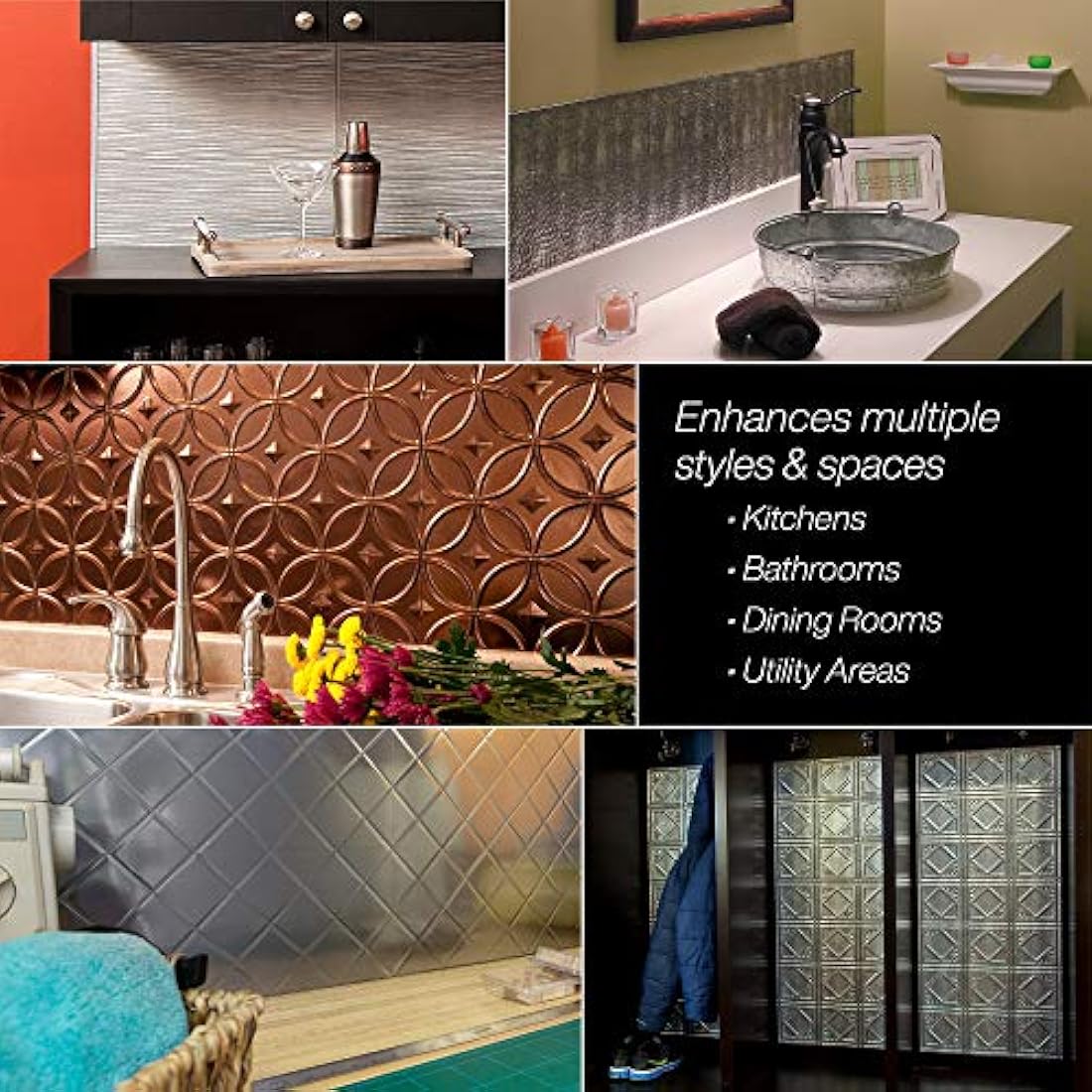 kit decorativo de vinilo color blanco mate