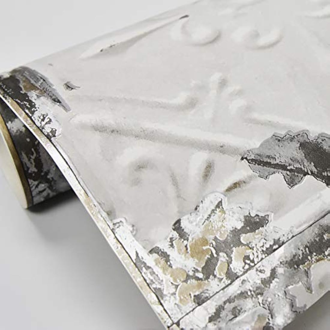 Brewster Home Fashions Fondo de pantalla Blanco y roto