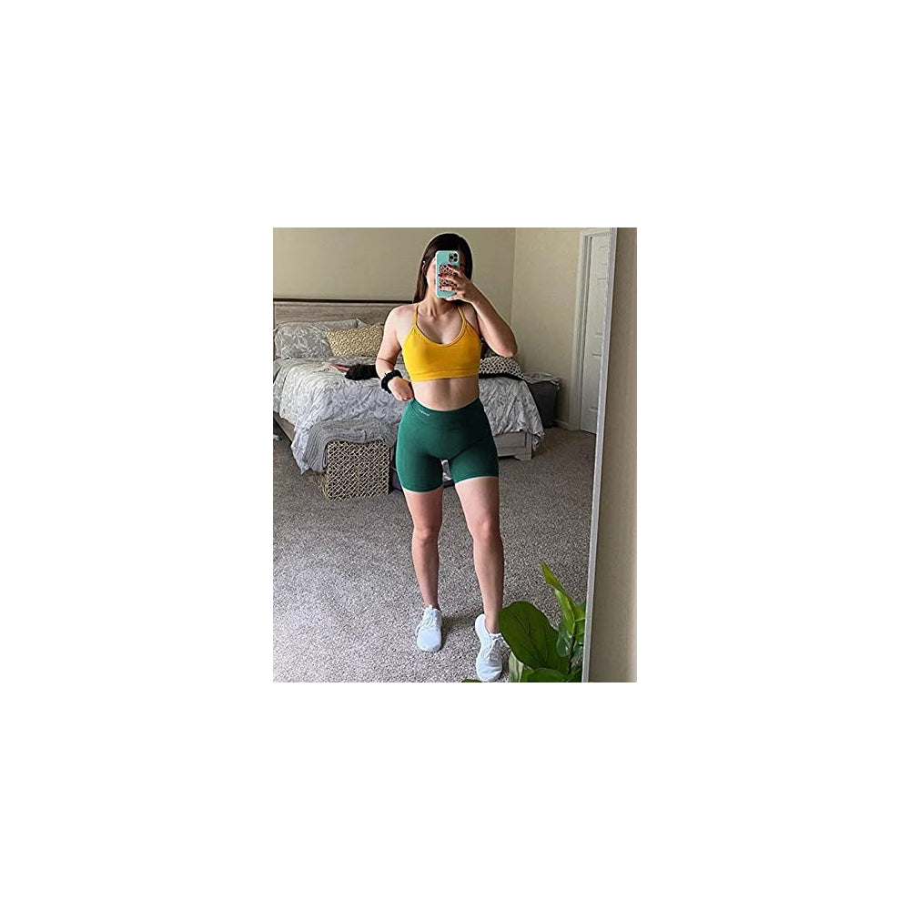 Shorts cortos para yoga de mujer talla L