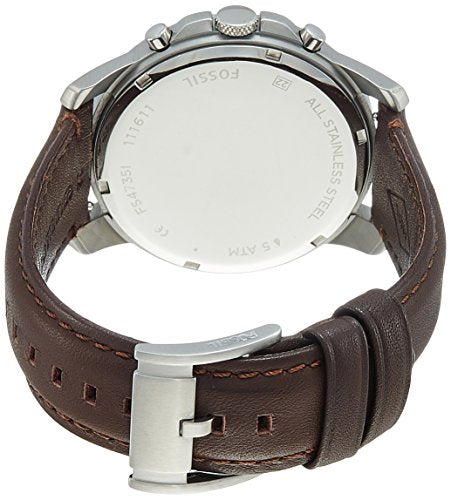 Reloj de cuero marrón