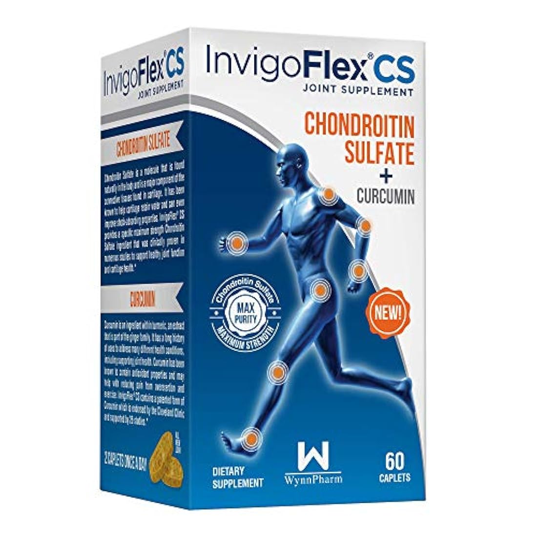 Suplemento invigoflex CS Sulfato Chondroitin , 1200 mg