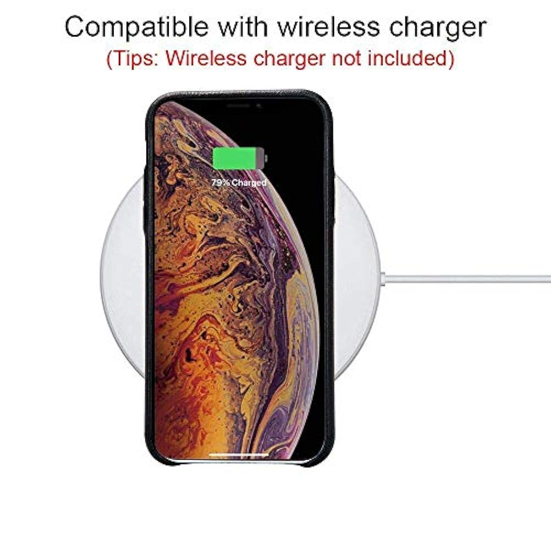 Funda de piel para diseño antideslizante