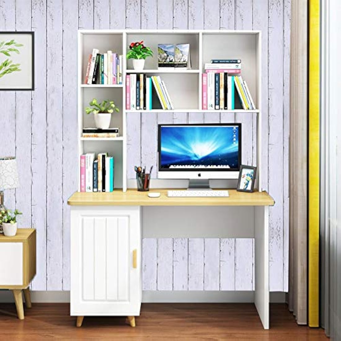 Abyssaly - Papel de madera autoadhesivo, extraíble