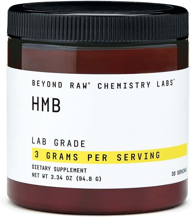 Suplemento BEYOND RAW Chemistry Labs HMB Powder 30 porc