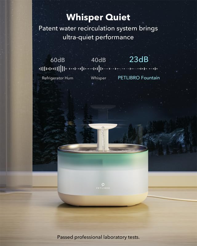Bebedero ultra silenciosa para gato PLWF002 PETLIBRO