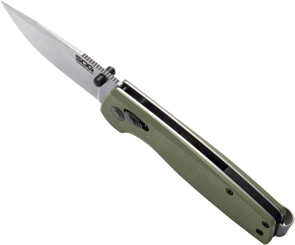 Cuchillos plegables ambidiestros EDC Terminus XR G10