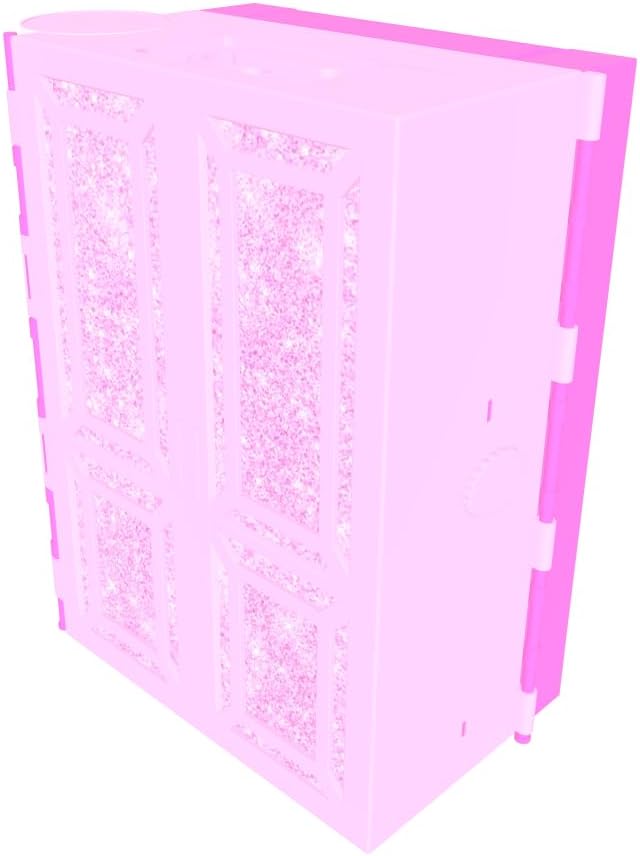 Juego de Barbie Dream Dressing Room con 29 piezas, portátil