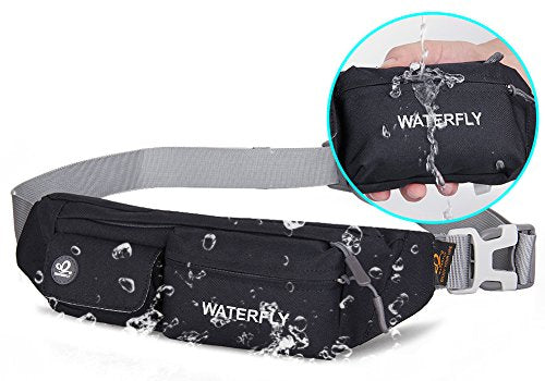 Paquete de bolso de cintura resistente al agua de poliéster