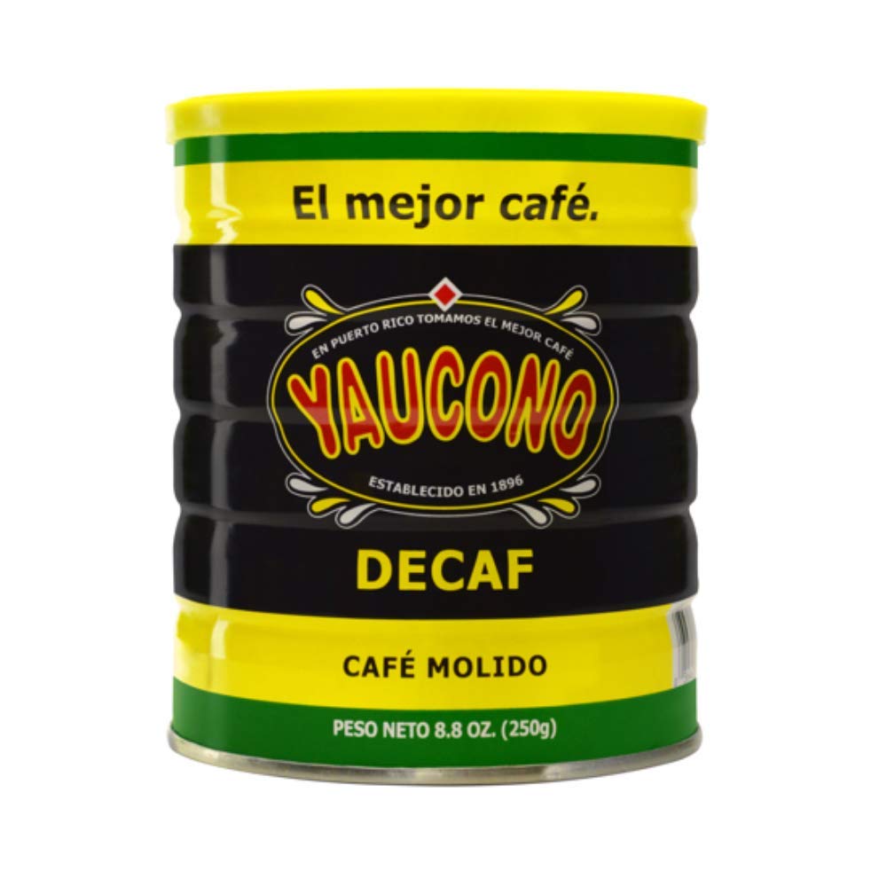 Café Molido Descafeinado Yaucono 8.8 oz Canasta (Pack de 1)