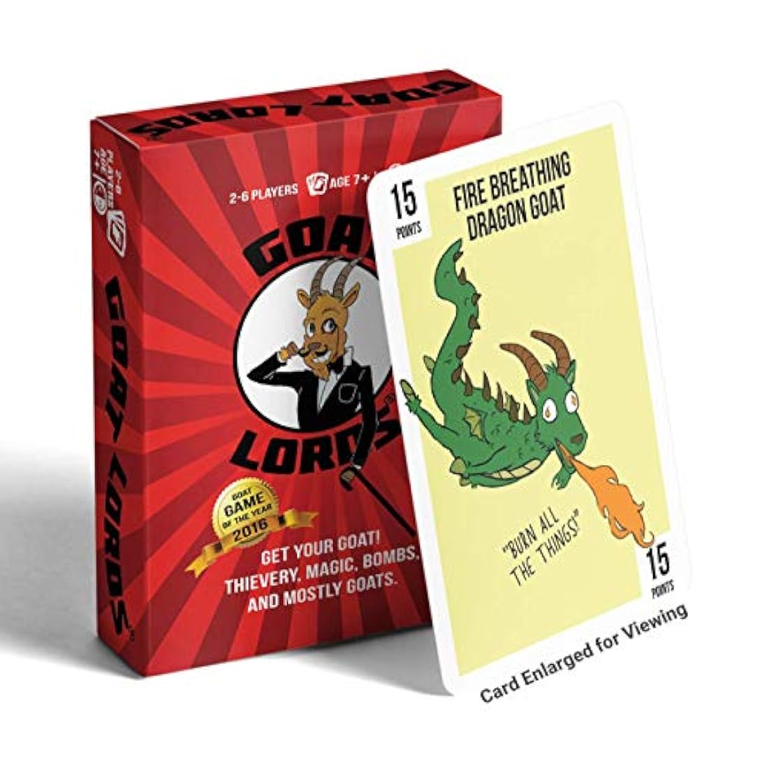 Juego de señores de cabra para familia, adultos y niños