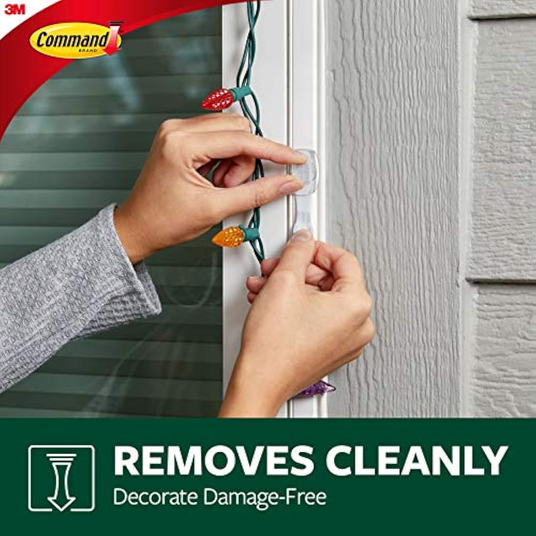 Clips de cable redondos Command AW017-20NA