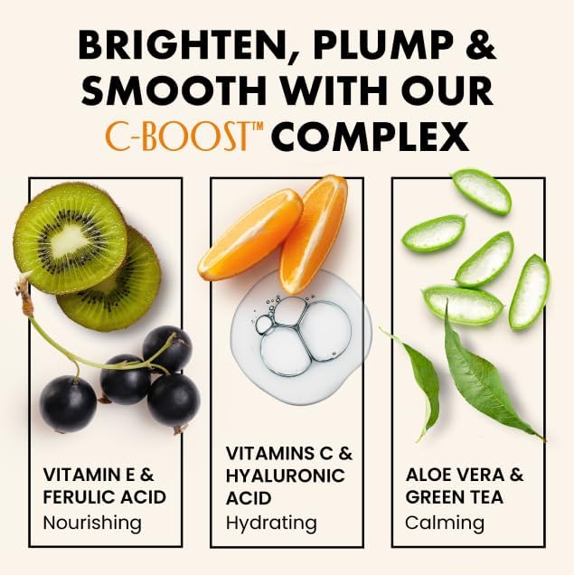 Suero facial de vitamina C y ácido hialurónico Eclat Skincare