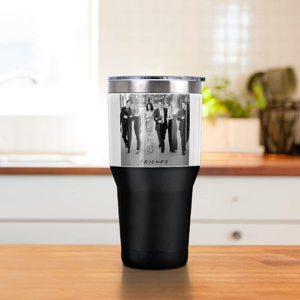 Taza de Acero Inoxidable LOGOVISION 30 oz, Aislada y Sin Filtración