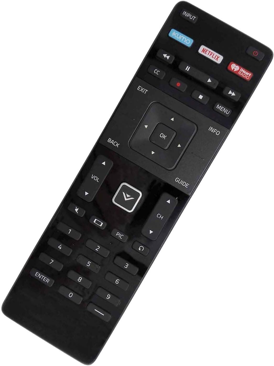 Control remoto XRT122 para TV Vizio, compatible D24-D1D50-D1