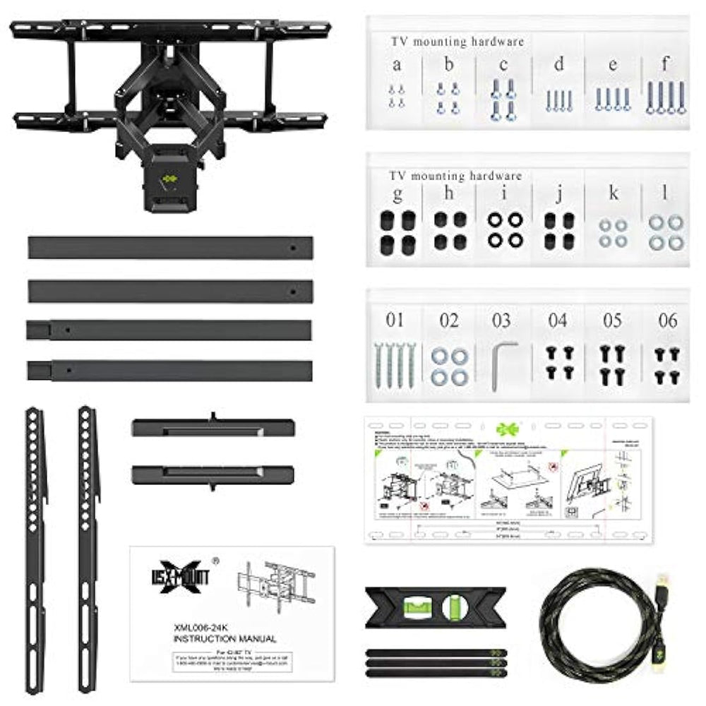Soporte de pared para televisor de 42-80