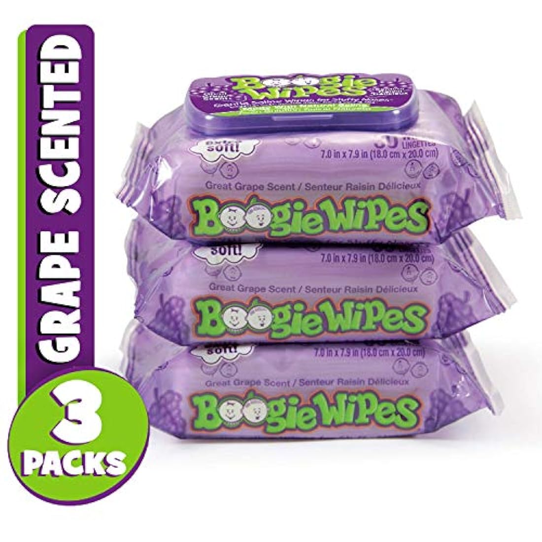 Toallitas frescas perfumadas y naturales salinas húmedas