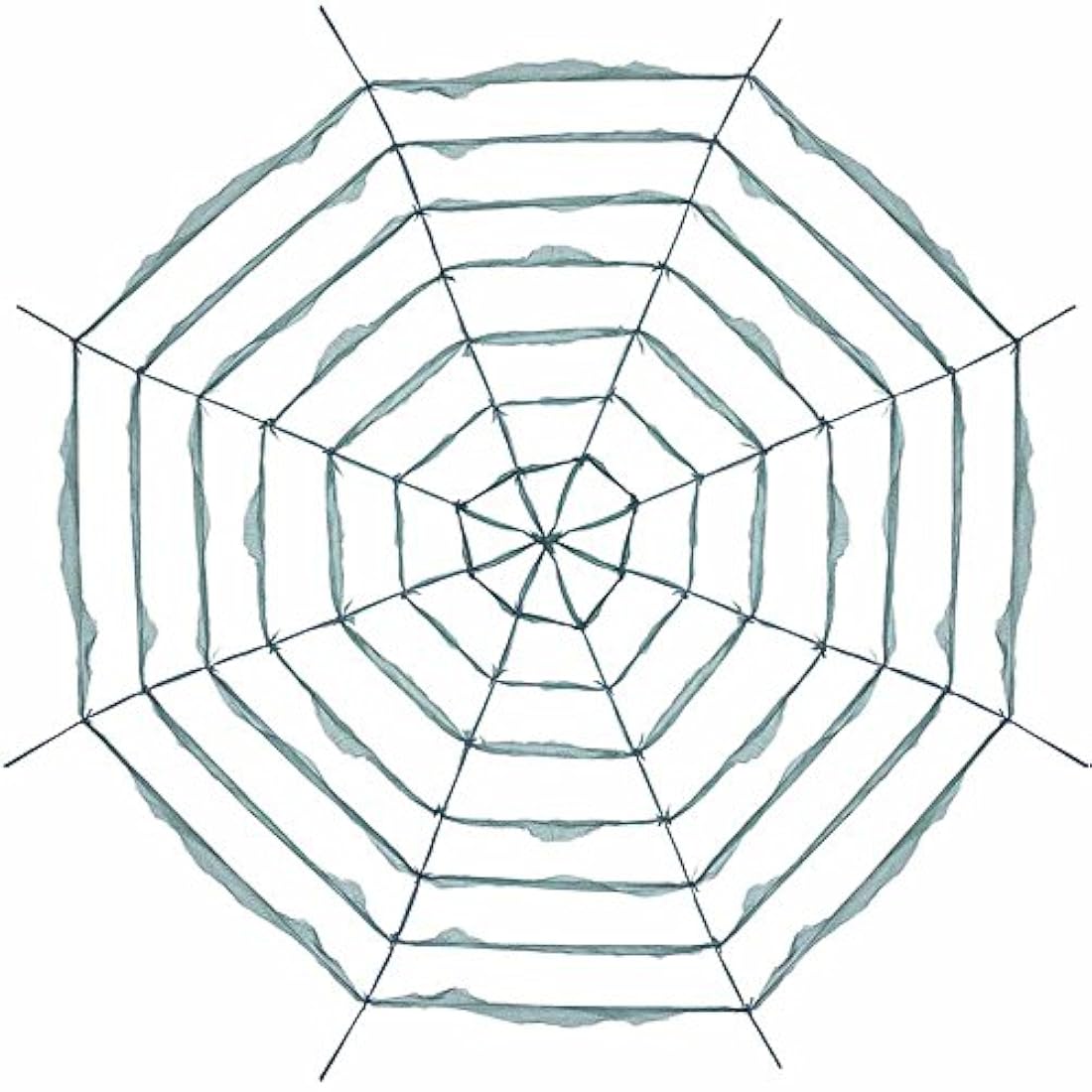 12-Foot tela tela de araña