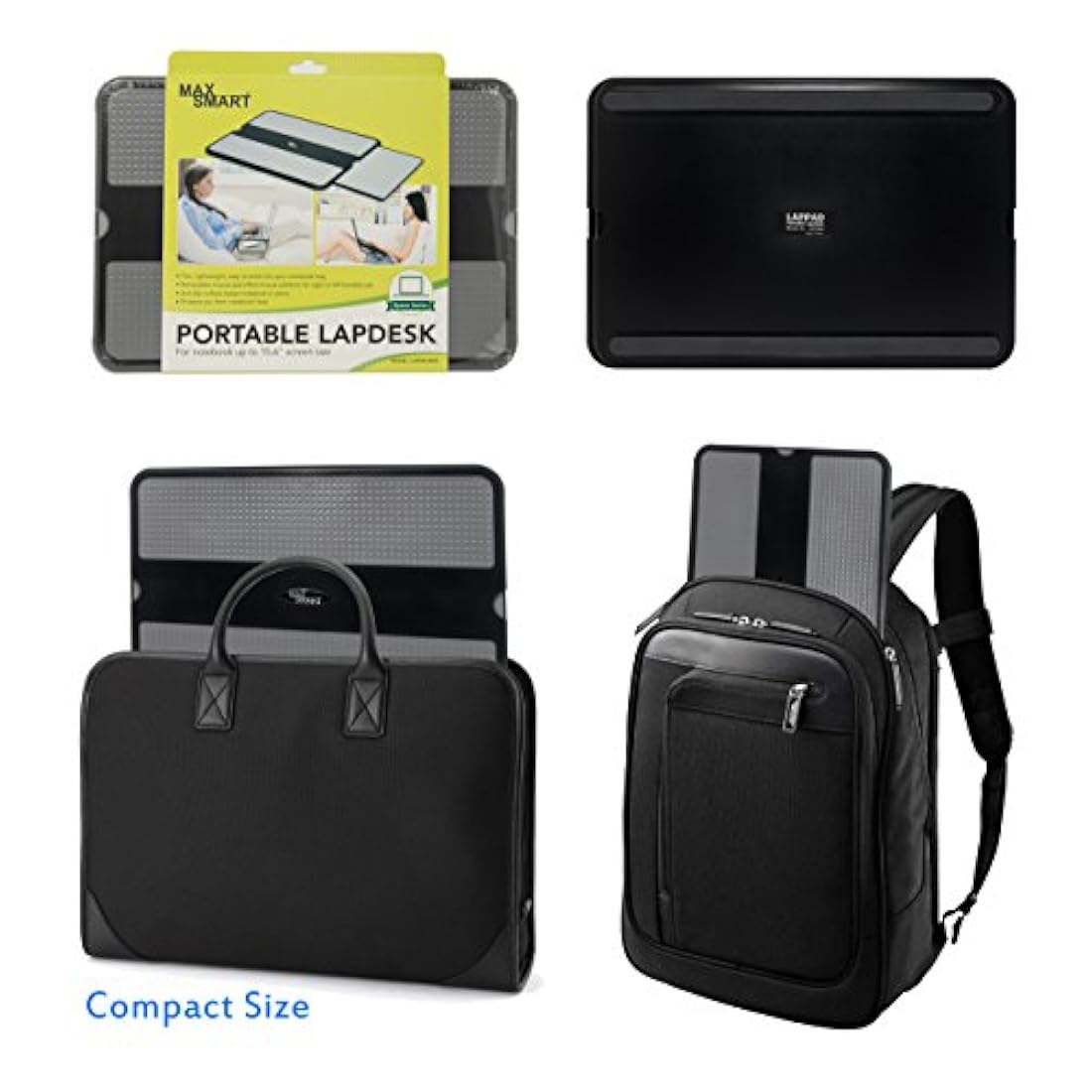 MAX SMART - Charola para Laptop con alfombrilla para mouse