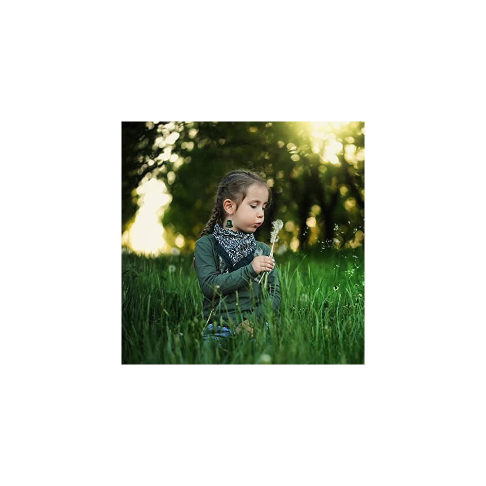 Aretes colgantes del día de San Patricio para mujeres