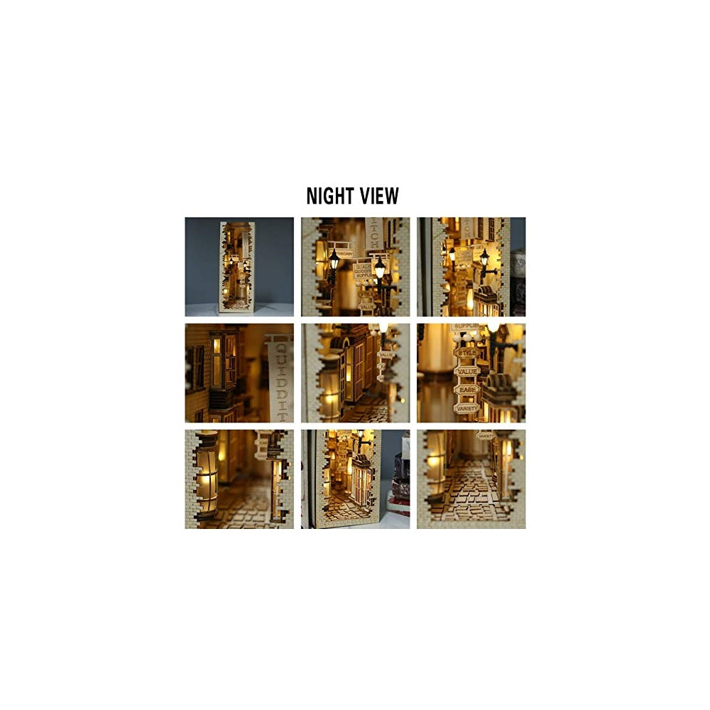 Sujetalibros de madera para construcción decorativos