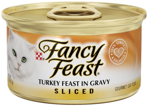 Purina Fancy Feast Rebanada de pavo en salsa para gatos