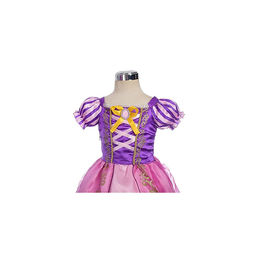 Disfraz de princesa rapunzel color violeta talla 12-18 meses