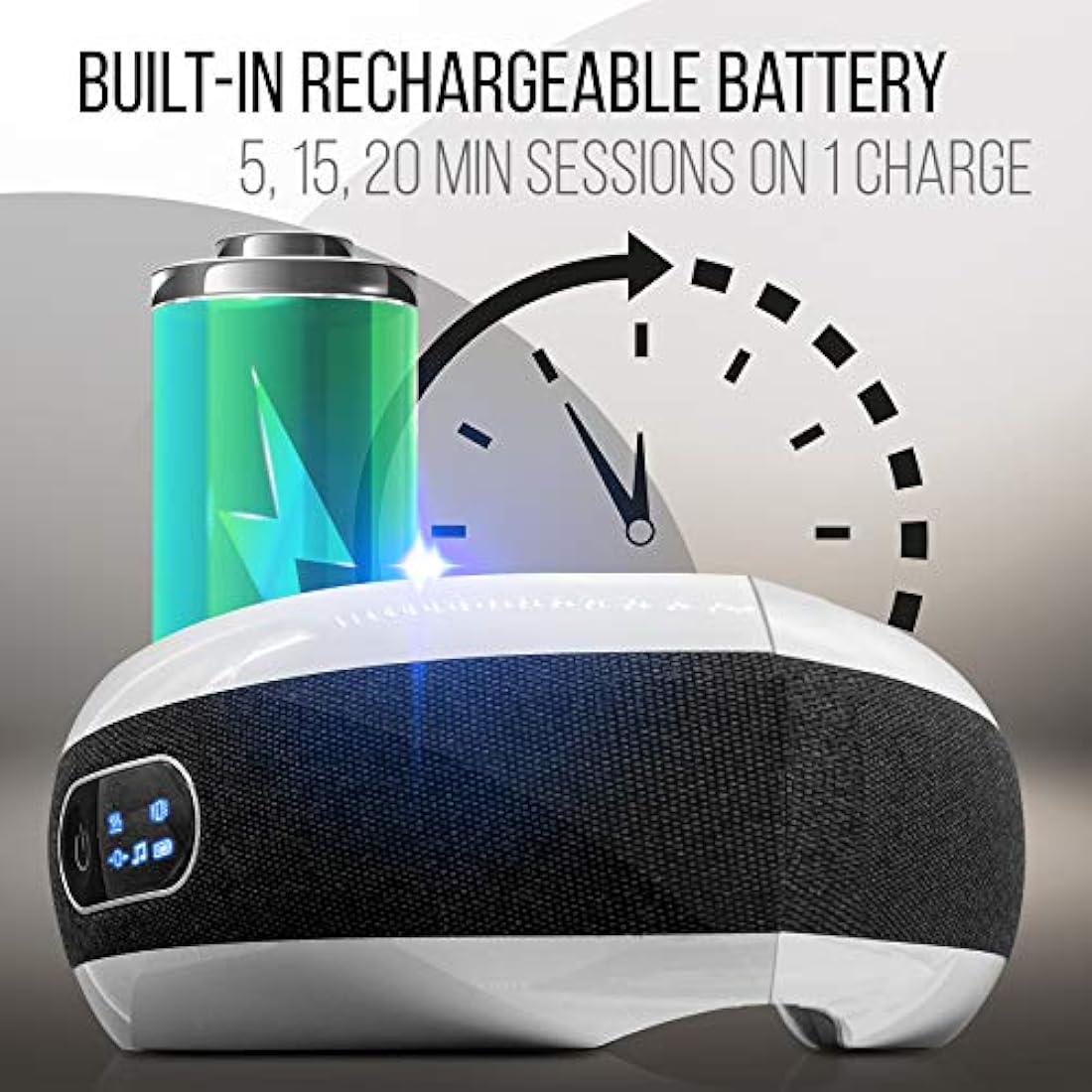 Masajeador de ojos eléctrico SERENELIFE SLEYMSG110