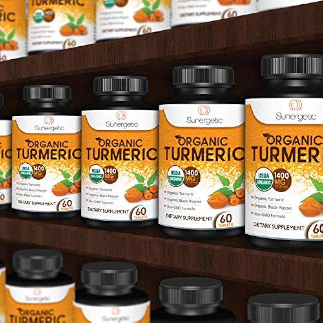 Suplemento de cúrcuma - orgánico de USDA orgánico cúrcuma