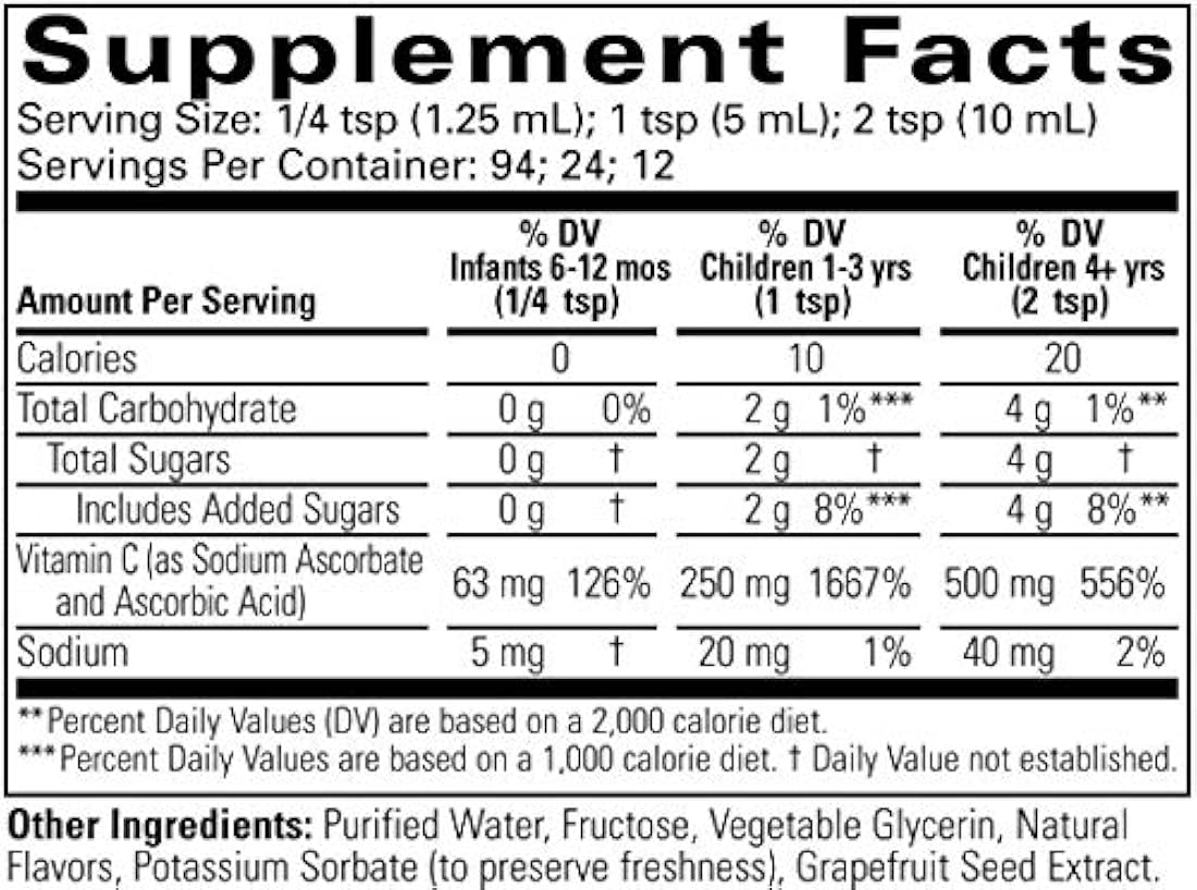 Childlife vitamina C líquida 3 Count 1 1