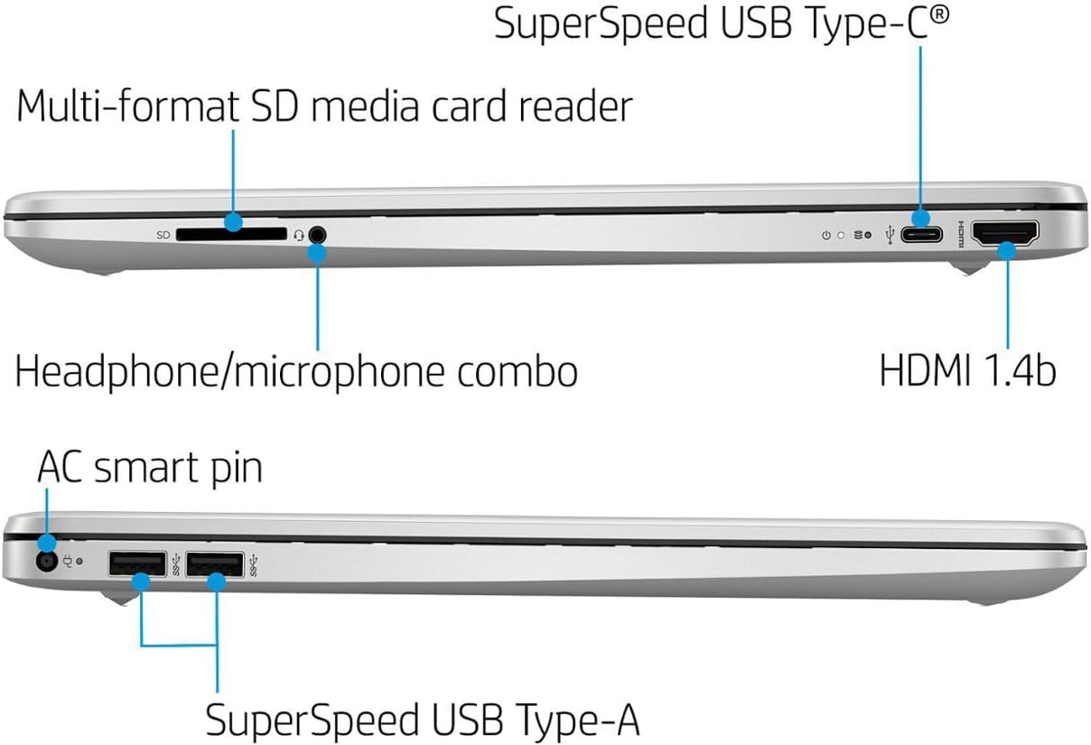 Laptop HP 15.6 Táctil, 32GB RAM, 1TB SSD, i3-1215U