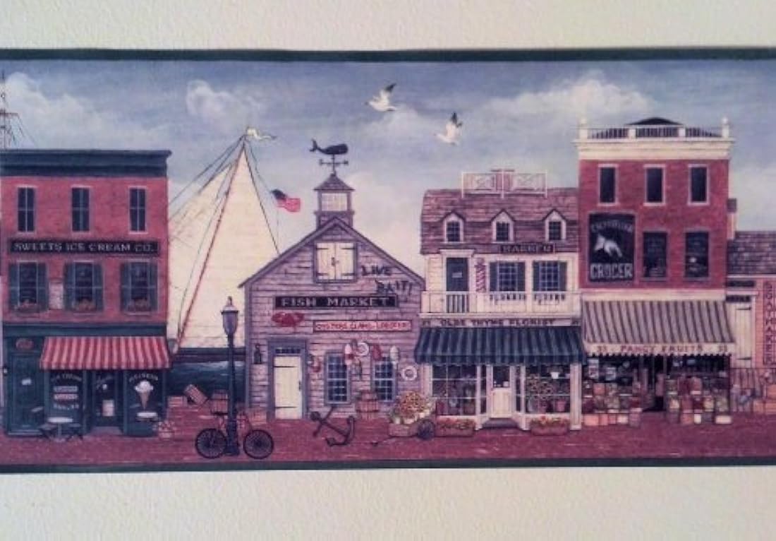 cenefa Barcos buques de Harbor Town Faro