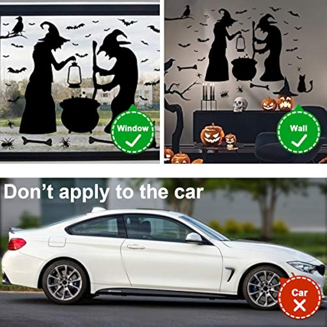 Kits de Decoración Decoraciones de Halloween, 2 brujas