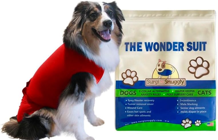 SurgiSnuggly Traje Quirúrgico para Perros, Cono Alternativo, SL