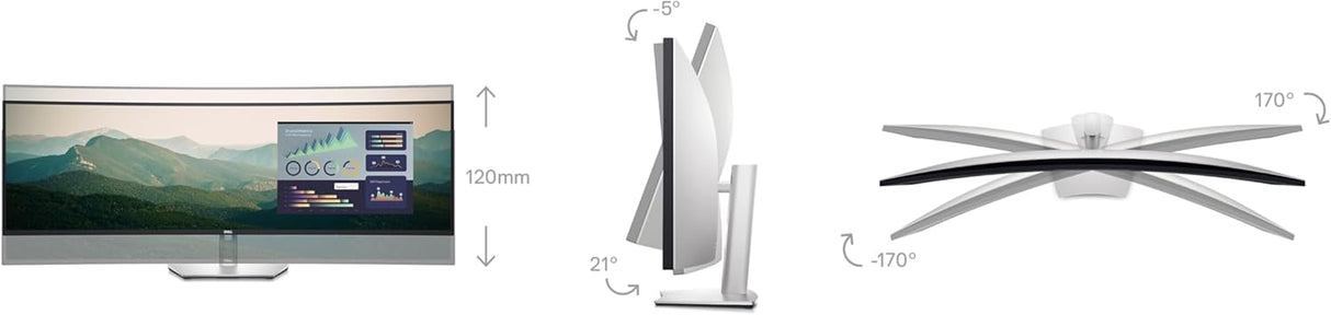 Monitor Curvo DQHD 49 Dell UltraSharp 32:9 U4924DW