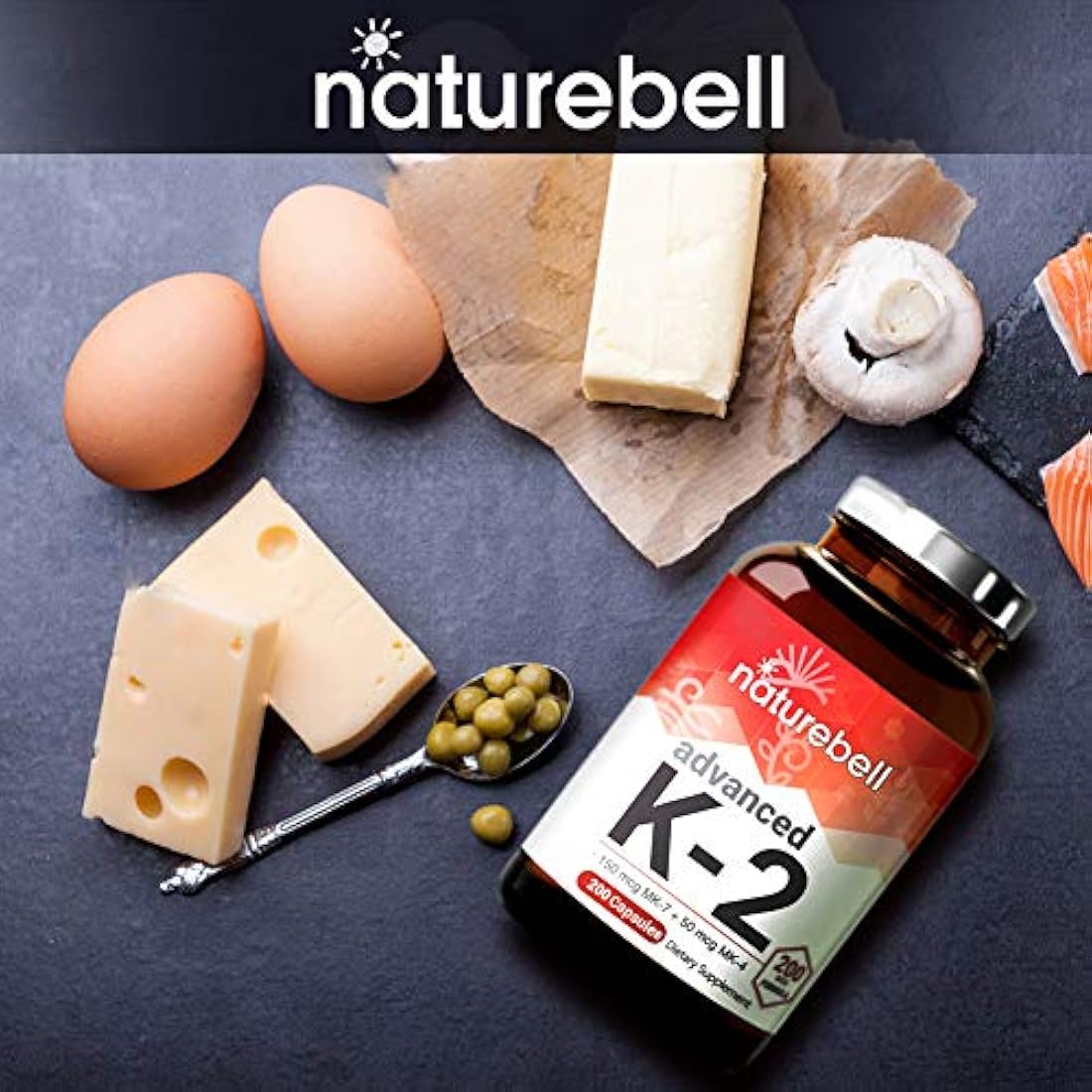 Suplemento avanzado de vitamina K2