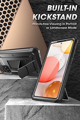 SUPCASE Unicorn Beetle Pro Series - Funda para Samsung Galaxy A53 5G (2022), funda resistente de cuerpo completo y funda con soporte con protector de pantalla integrado (negro)